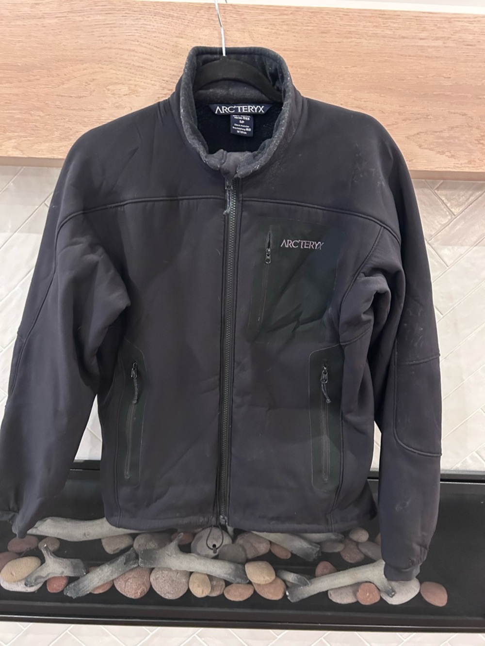 Men’s Arcteryx Fleece Zip Jacket Super Warm S Small